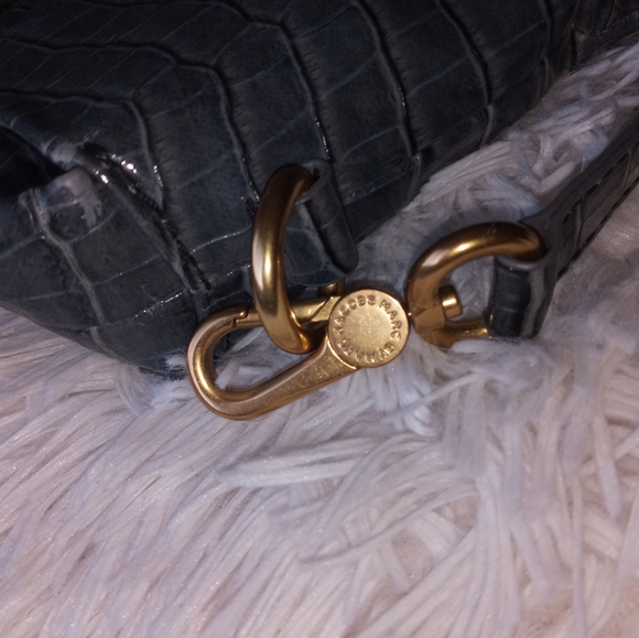 Marc by Marc Jacobs Vintage Blue PATENT LEATHER BAG - Picture 16 of 16